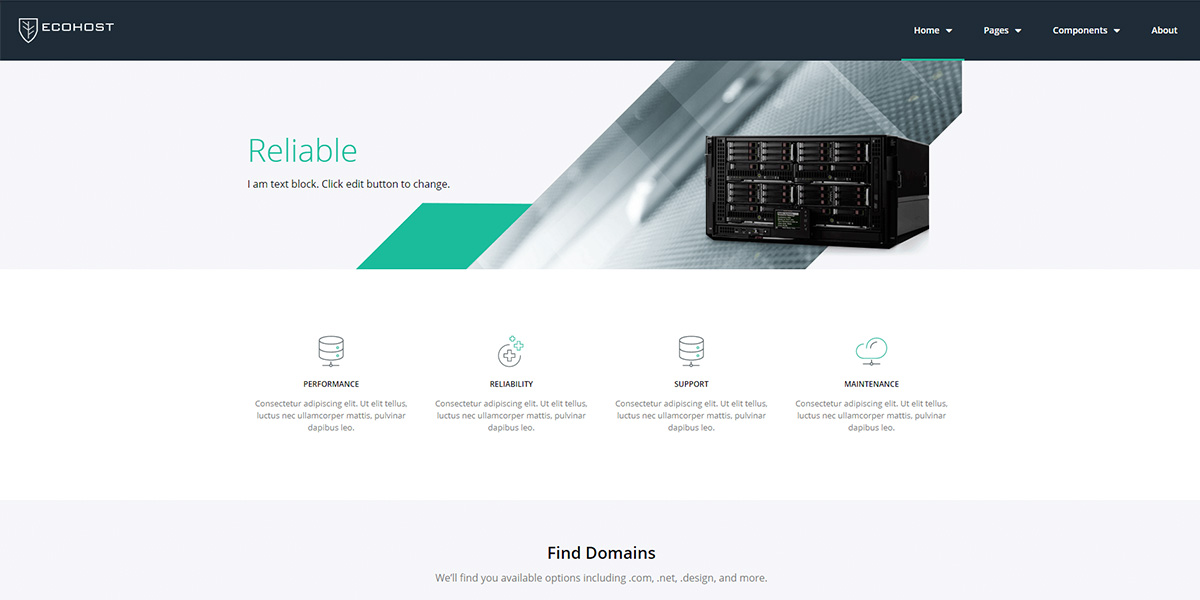 Ecohost Elementor